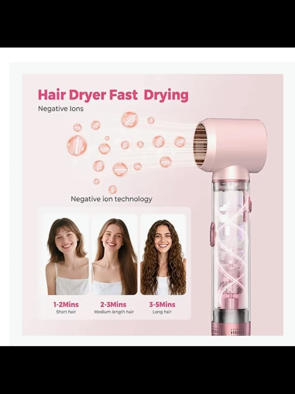 Pink Multi-Tool Hair Styler Set - Picture 4 of 7